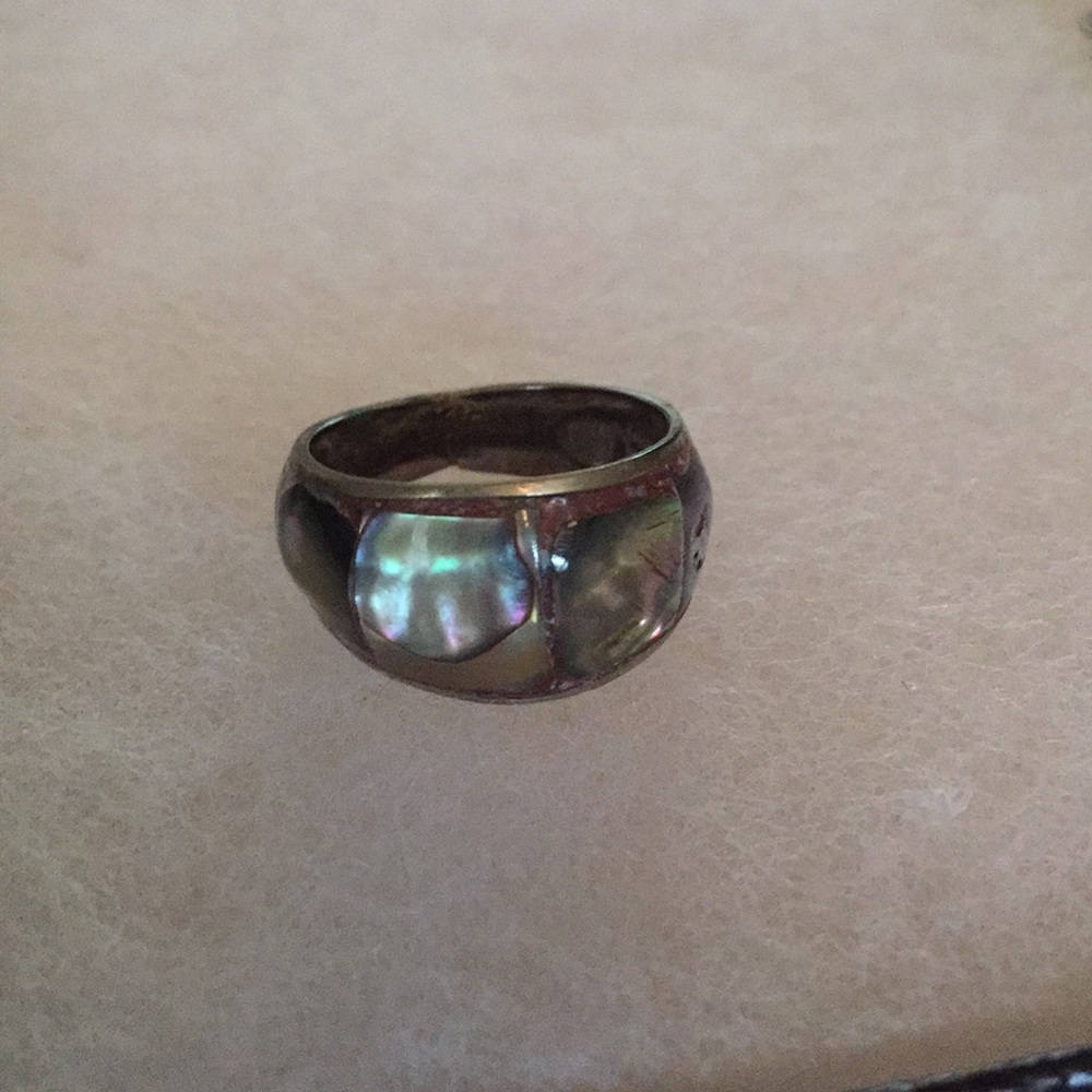 Size 6 sterling silver ring